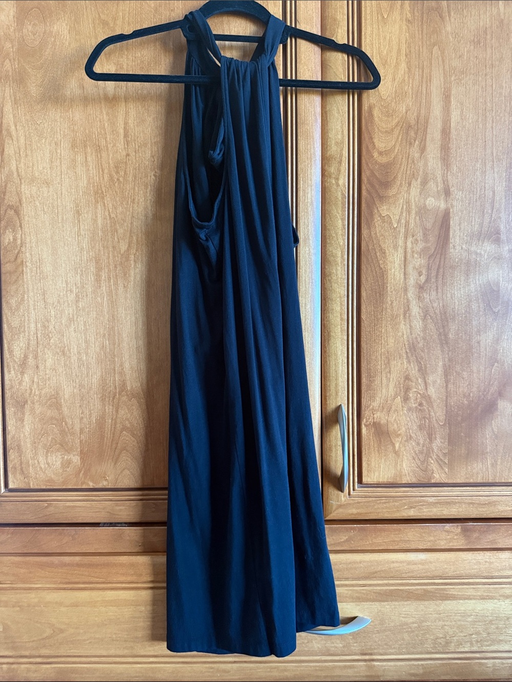 Joie Caviar Black Halter Dress